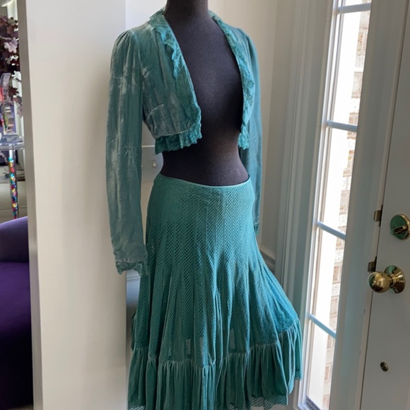 Free People Skirt Suit - Picture 1 of 16